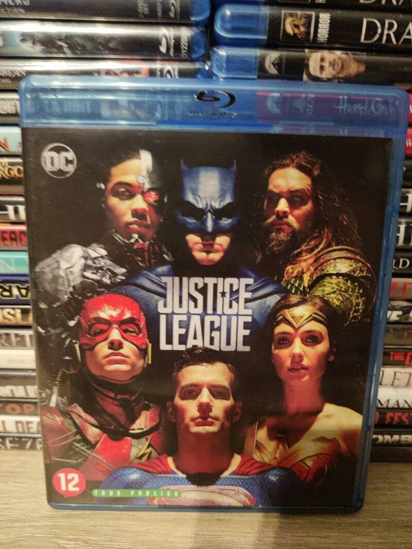 Justice league blu ray