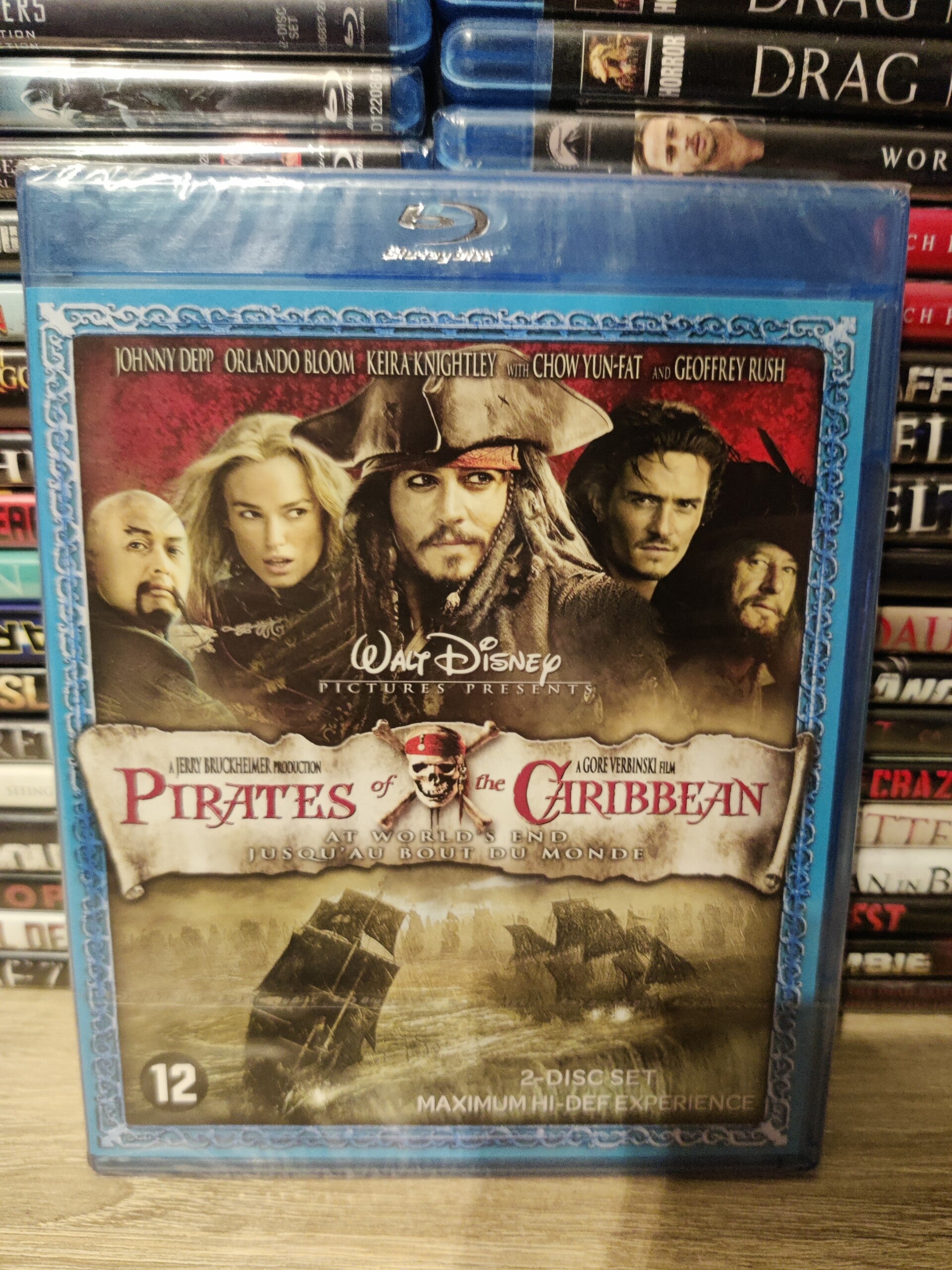 Pirates of the Caribbean at world's end Blu ray