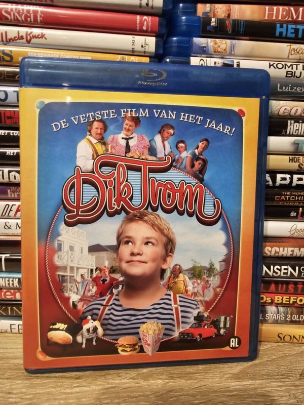 Dik trom blu ray