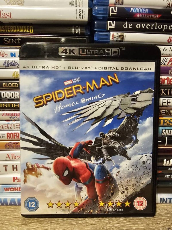 Spiderman homecoming Blu ray