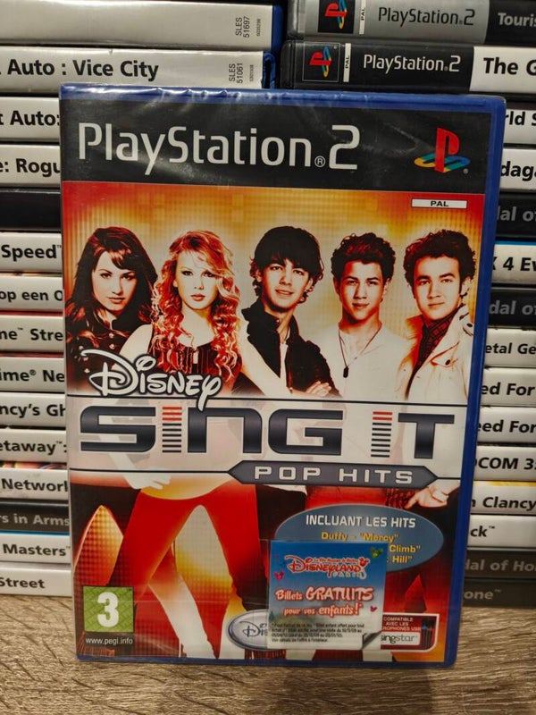 Disney sing it pop hits playstation 2