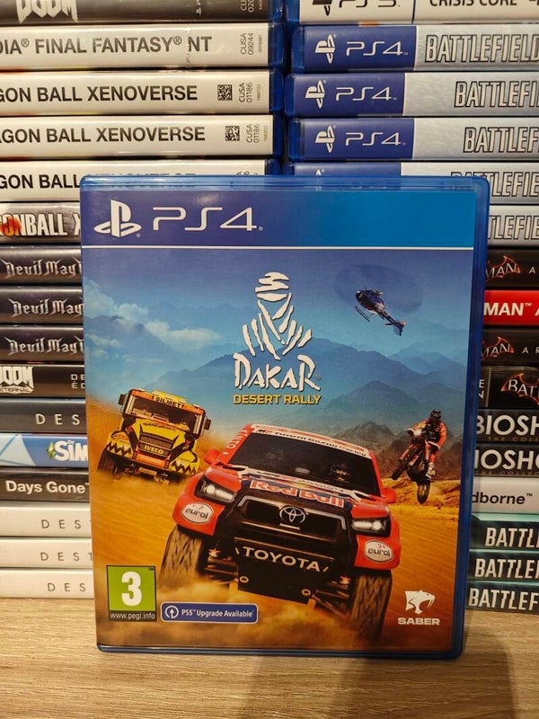 Dakar desert rally playstation 4