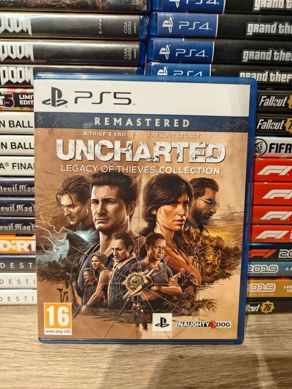 Uncharted legacy of thieves collection PlayStation 5