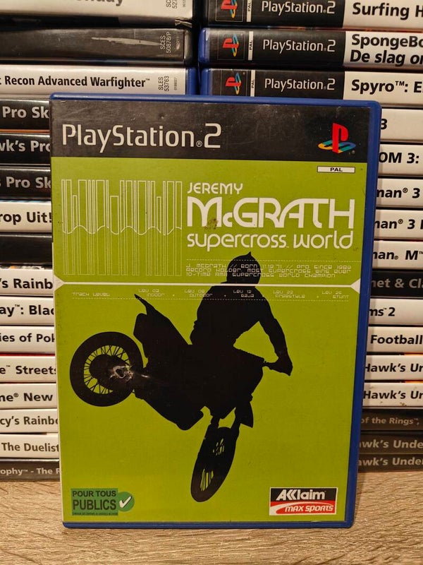 Jemery McGrath supercross world playstation 2