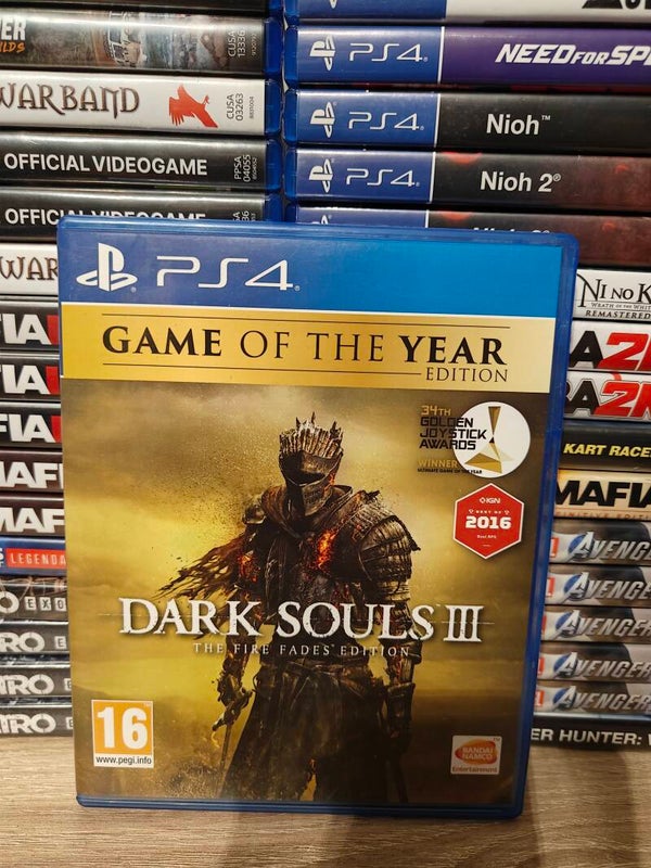 Dark souls 3 the fire fades edition PlayStation 4