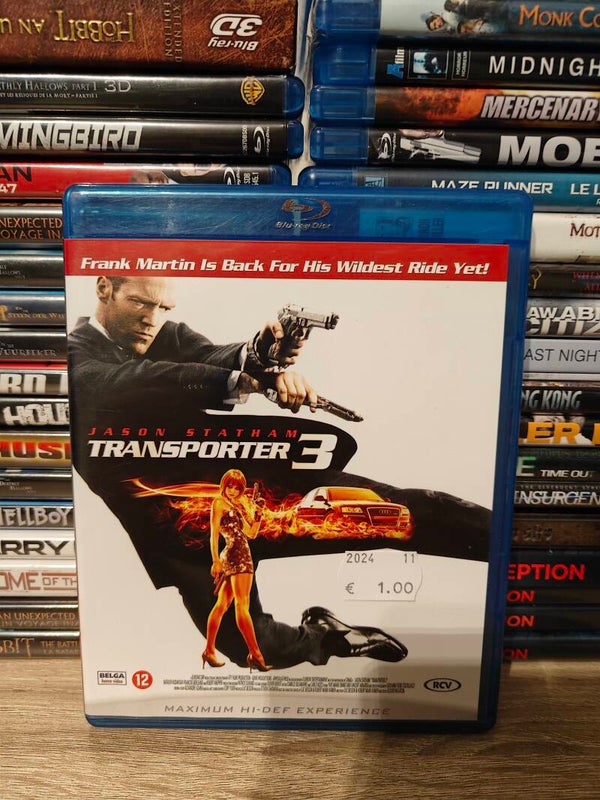 Transporter 3 blu ray