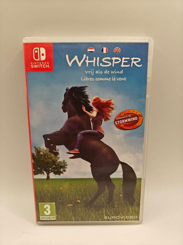 Whisper vrij als de wind Nintendo switch