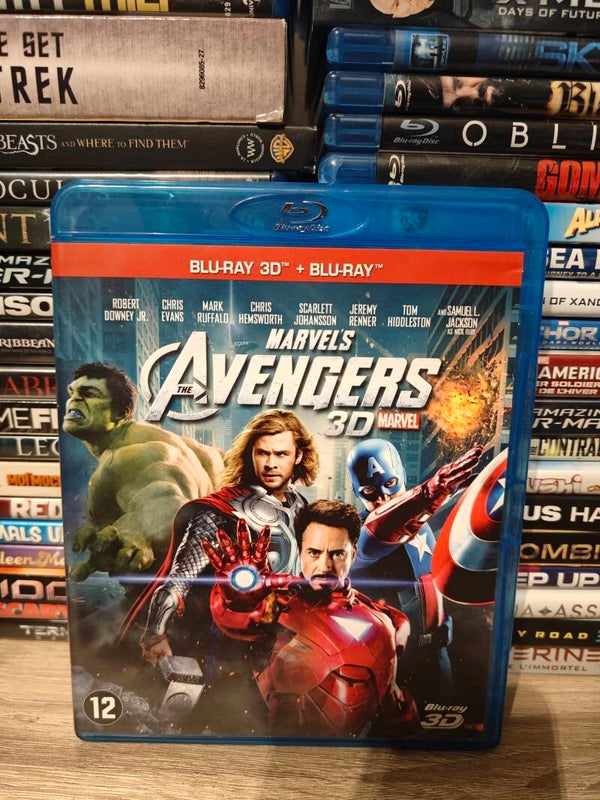Marvel avengers 3D Blu ray