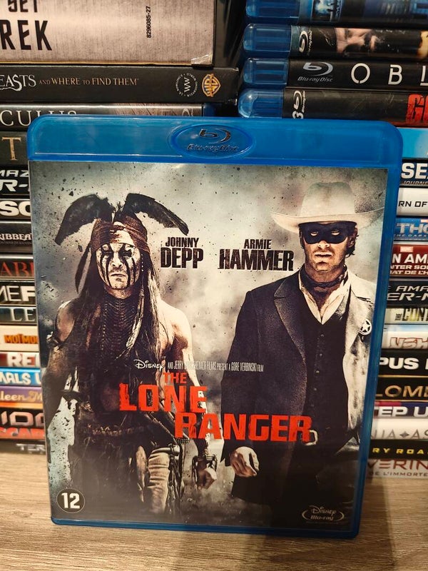 The lone ranger Blu ray