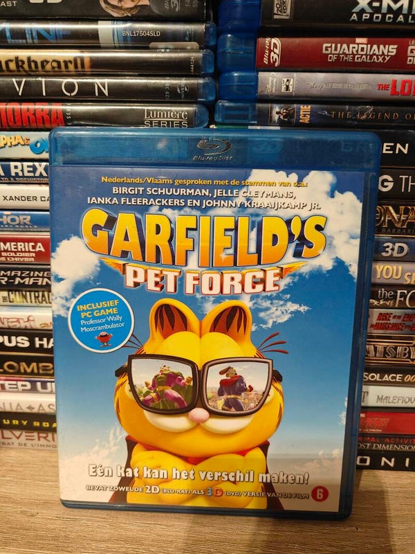 Garfield's pet force Blu ray
