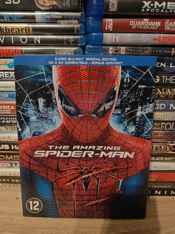 The amazing Spiderman Blu ray