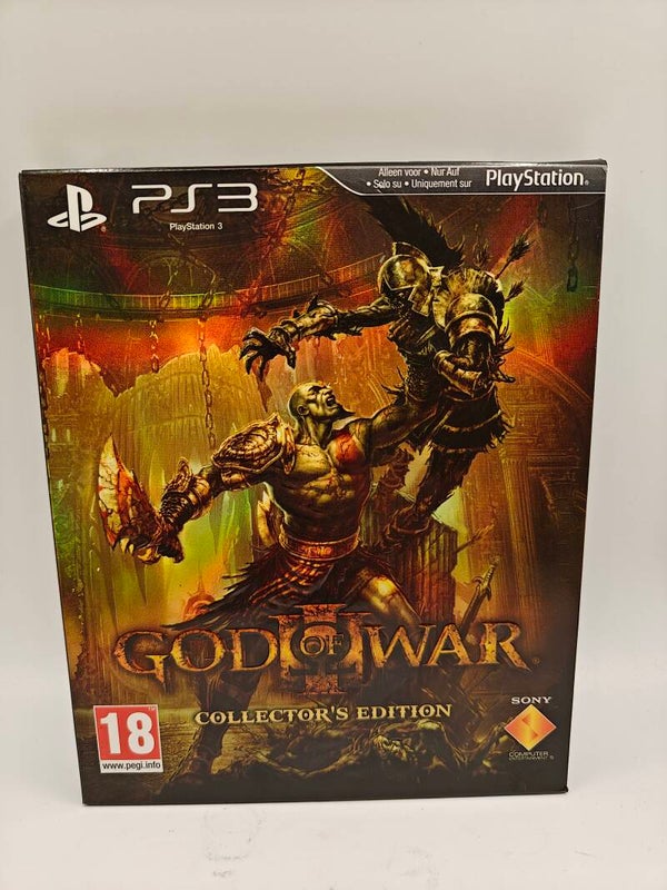 God of war 3 collector's edition PlayStation 3