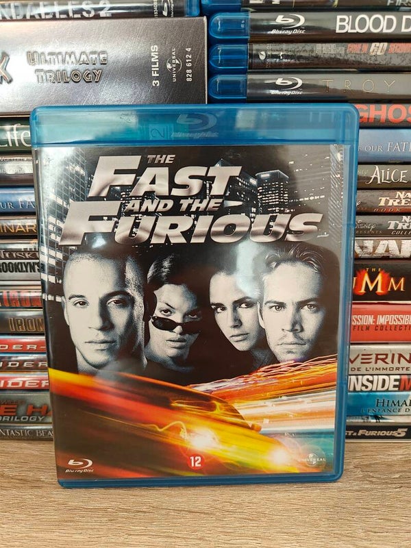 The fast and the Furious blu ray