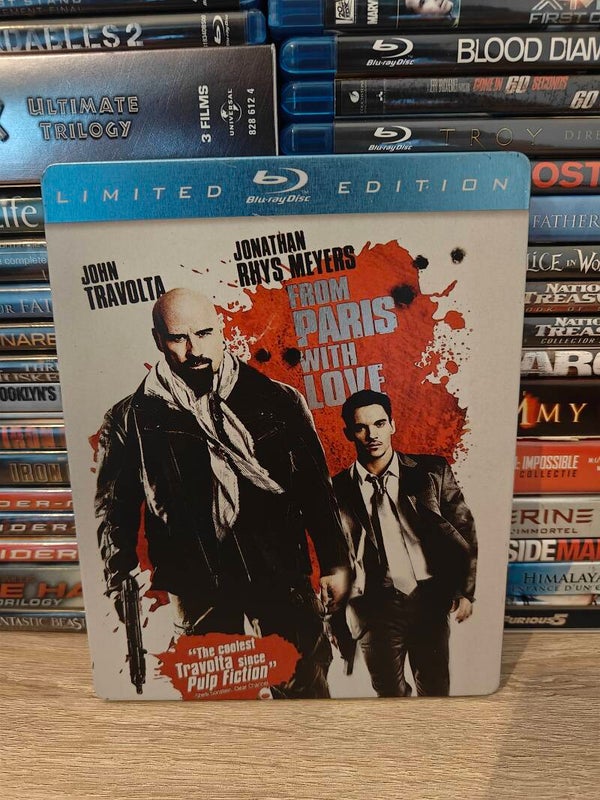 From paris with love steelbook blu ray
