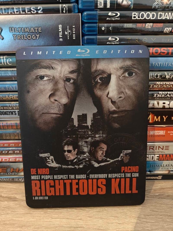 Righteous kill steelbook blu ray