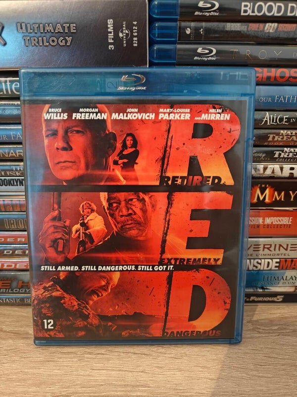 Red blu ray