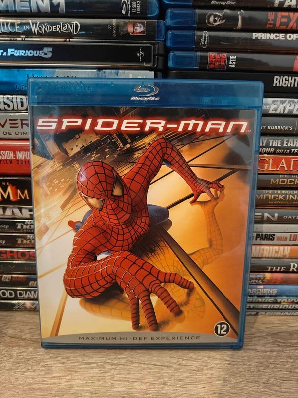 Spiderman blu ray