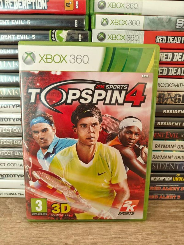 Topspin 4 xbox 360