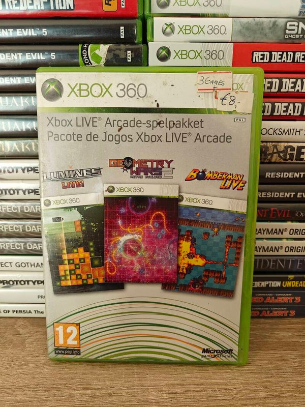 Xbox live arcade spel pakket Xbox 360