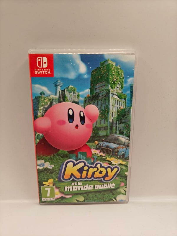 Kirby en de vergeten wereld (Franse hoes) Nintendo switch