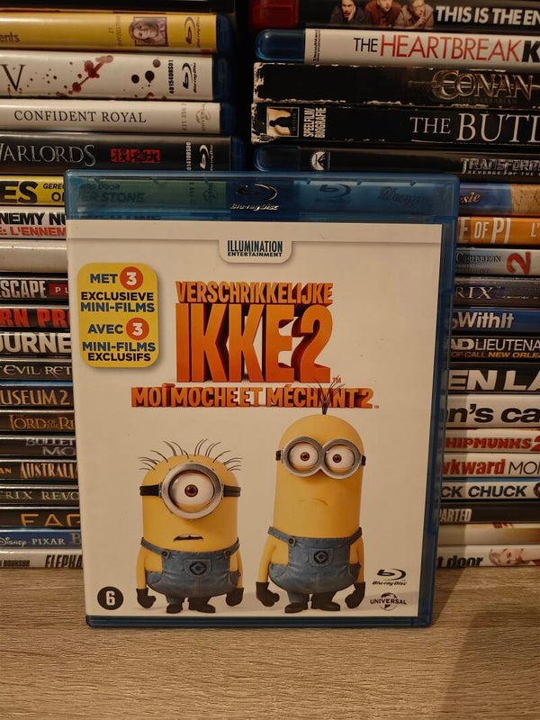 Verschrikkelijke ikke 2 blu ray