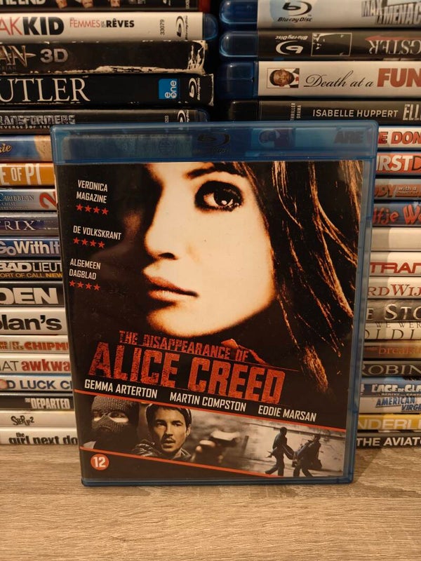 The disappearance Alice creed blu ray