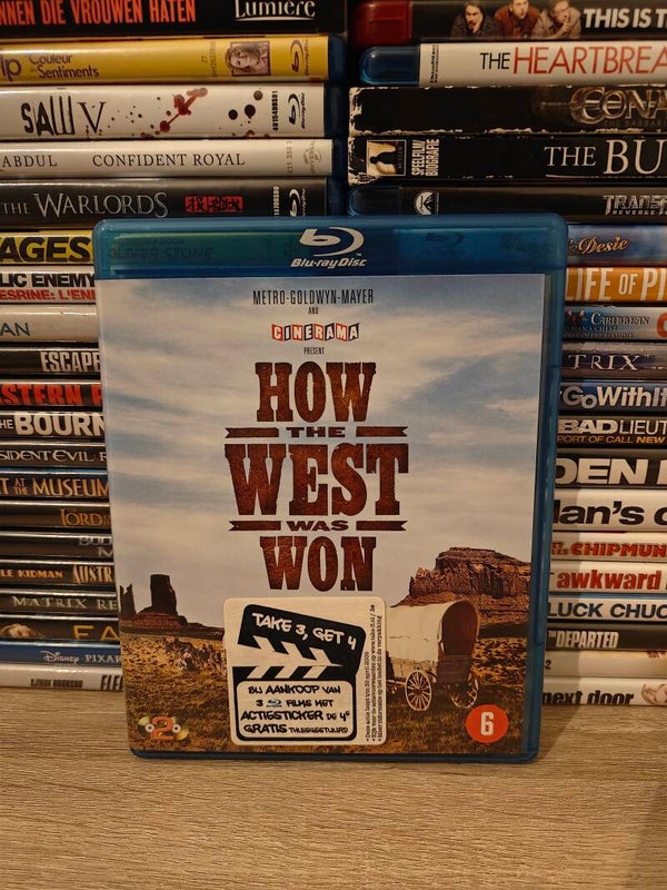 How the west won blu ray