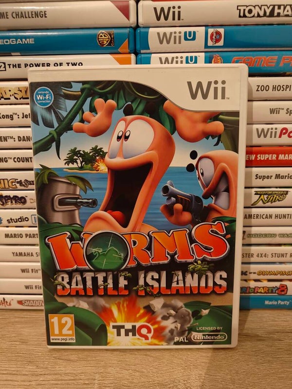 Worms battle island Nintendo wii