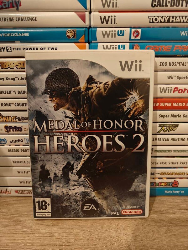 Medal of honor heroes 2 Nintendo wii