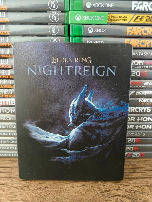 Elden ring nighteign steelcase + game Xbox one