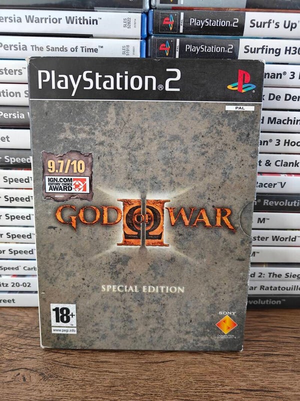 God of War 2 special edition PlayStation 2