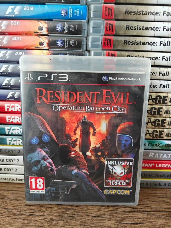 Resident evil operation raccoon city playstation 3