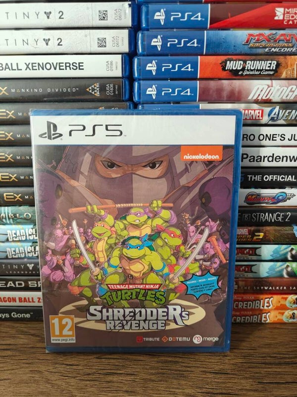 Teenage mutant ninja turtles shredders revenge playstation 5