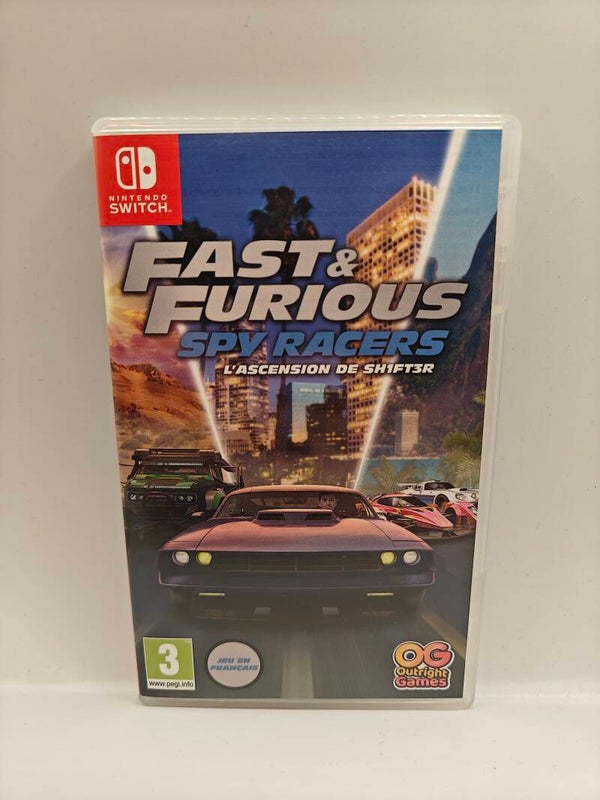 Fast and Furious spy racers (Franse hoes) Nintendo switch