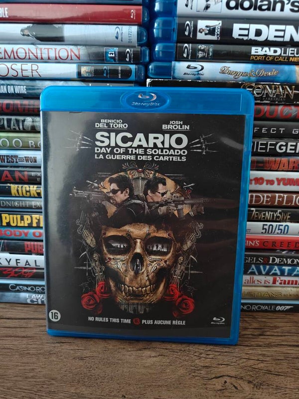 Sicario day of the soldado blu ray
