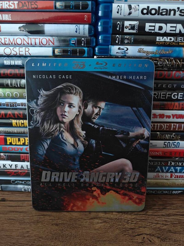 Drive angry 3D steelcase blu ray