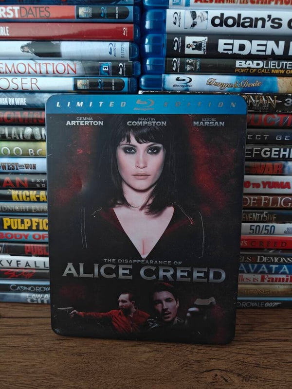 The disappearance of Alice creed steelcase blu ray