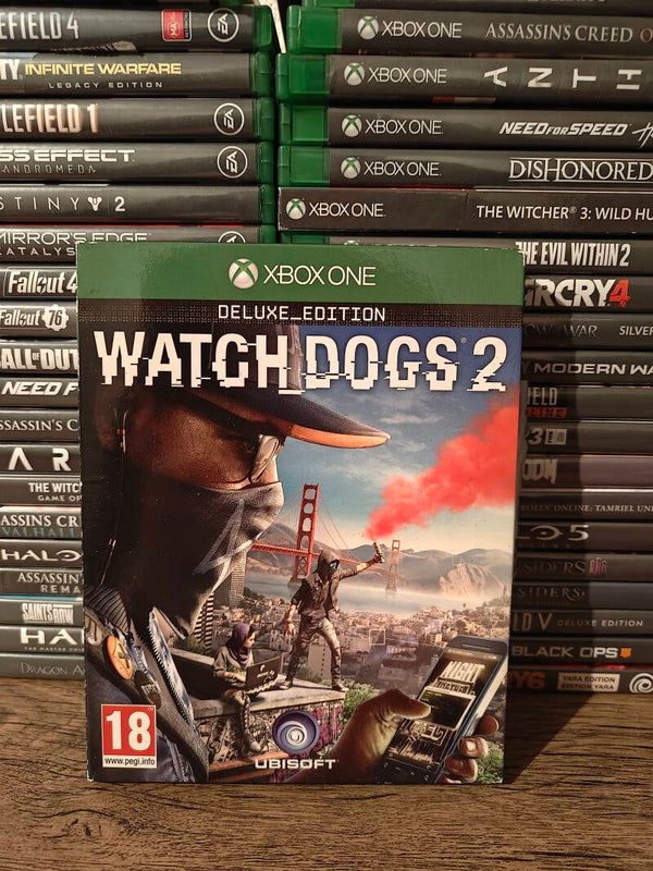 Watch dogs 2 deluxe edition Xbox one