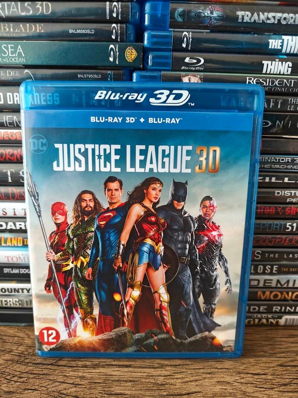 Justice League 3D blu ray