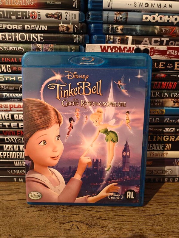 Disney Tinkerbell en de grote reddingsoperatie blu Ray
