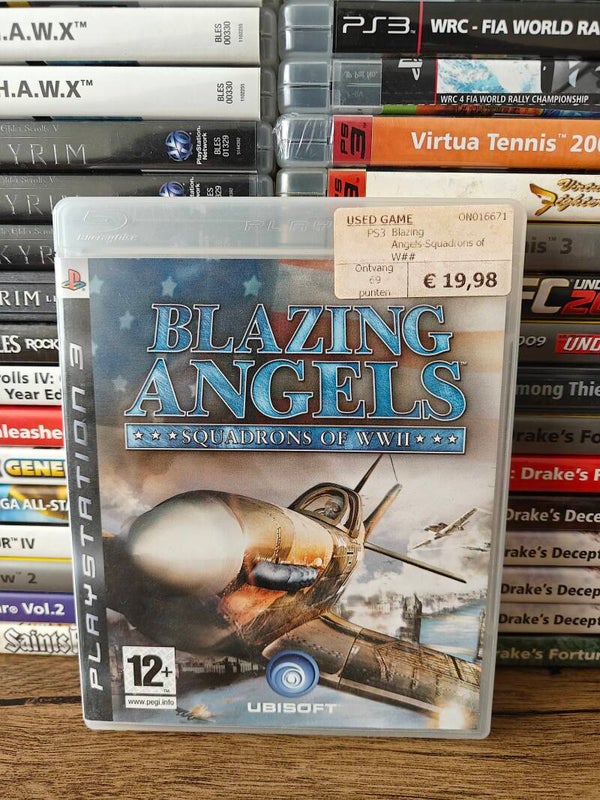 Blazing angels squadrons of WW2 playstation 3