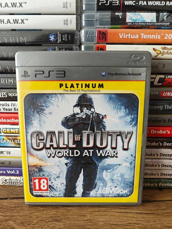 Call of Duty world at war playstation 3