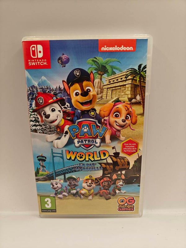 Paw patrol world Nintendo switch