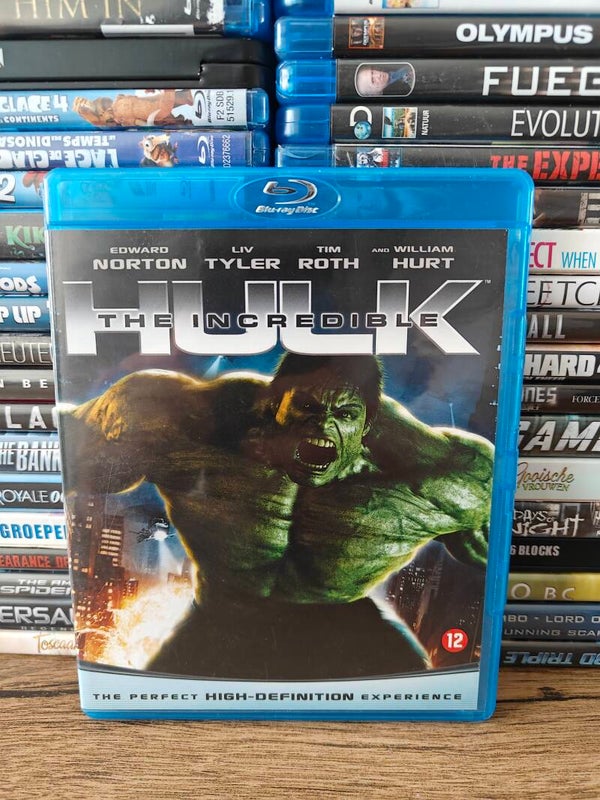 The incredible hulk blu ray