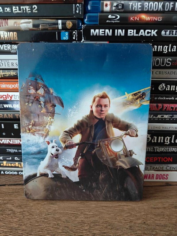 De avonturen van Kuifje het geheim van de eekhoorn steelcase blu ray