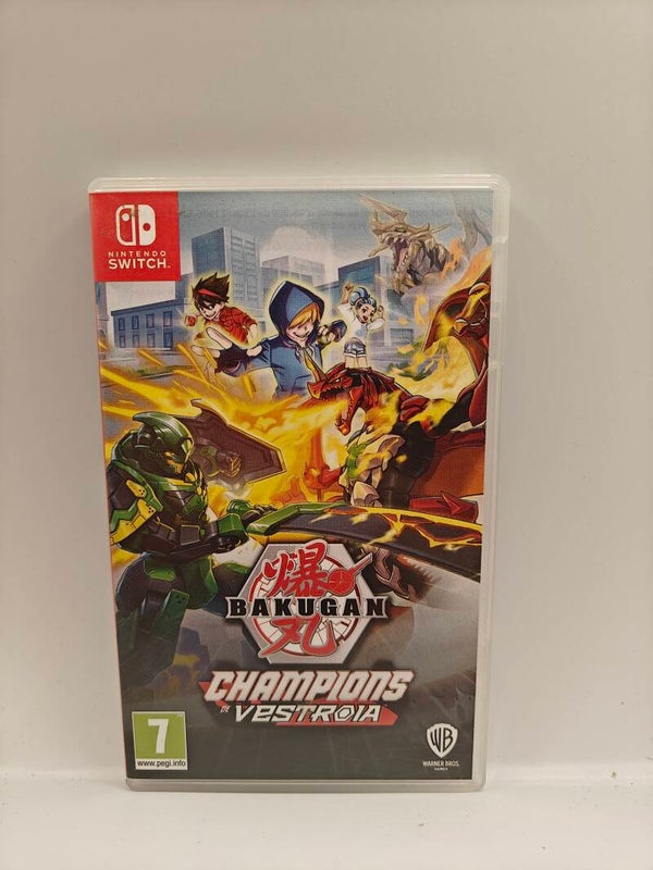 Bakugan Champions of vestroia nintendo switch