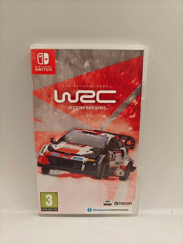 WRC generations nintendo switch