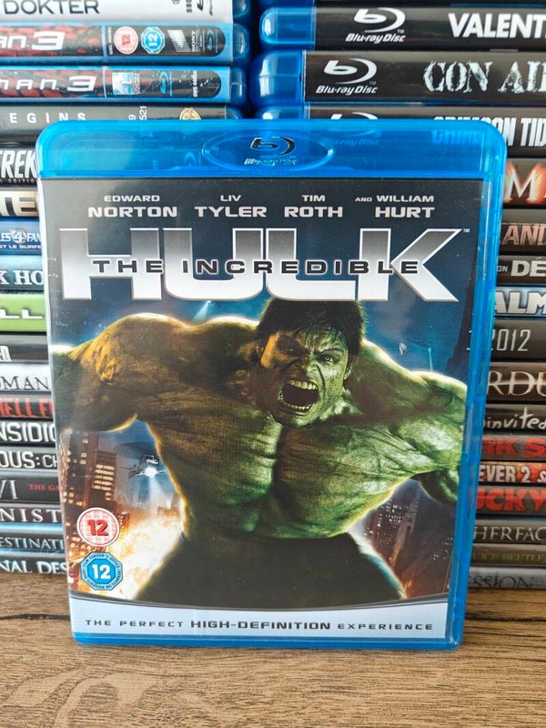 The incredible hulk blu ray