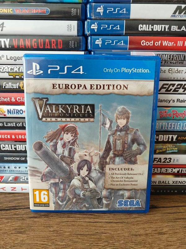 Valkyria Chronicles Europa edition PlayStation 4
