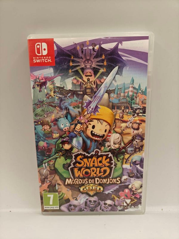 Snack world the dungeon crawl gold Nintendo switch